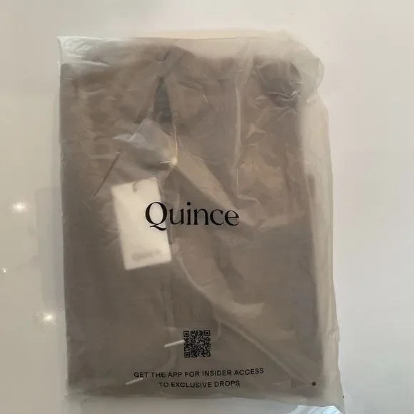 Quince Mongolian Cashmere Hoodie Women's M Teak Full Zip NWT - Picture 4 of 6